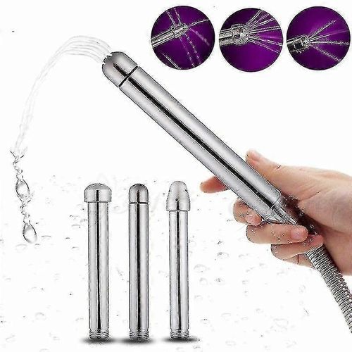 3 Style Douche De Tête Lavement Buse D¿Eau Anal Douche Vaginale Colon Propre Outil Kit(Kui)