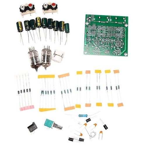 Amplificateurs À Tubes Carte Audio Amplificateur Pré-Ampli Mixeur Audio 6j1 Préampli À Lampes Tampon Biliaire Kits De Bricolage