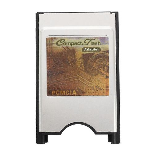 PCMCIA Adaptateur de lecteur de carte Compact Flash pour ordinateur portable
