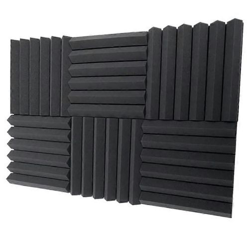 6 Pcs Mousse Acoustique 30X30X5cm Panneaux De Mousse Acoustique pour Studio KTV Traitement Insonorisé Tampons De Peinture Pa