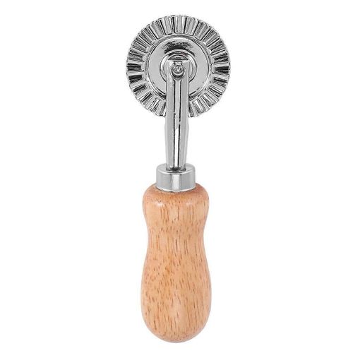 Coupe-roue à pâtisserie - Roue de coupe de pâtes - Ravioli Crimper Cutter