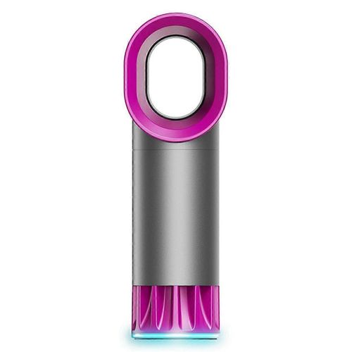 Ventilateur sans pales Petit ventilateur de table Refroidisseur d¿air Ventilateur silencieux Breeze rechargeable avec commande de presse pour Offic