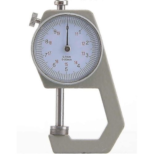 Micromètre mécanique pour la mesure d¿épaisseur de papier / cuir 0 20 mm