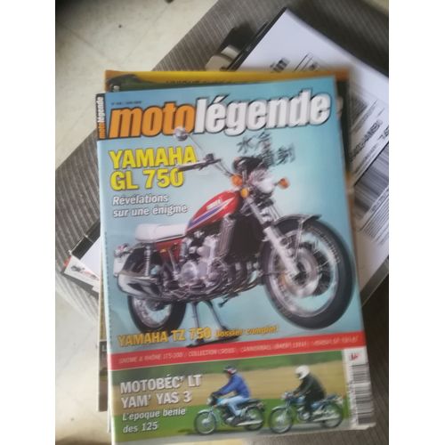 Moto Legende 158 De 2005 Yamaha Tz750,Gl800,Motobecane 125 Lt,Yamaha 125 Yas3 Europa,Cannonball,Goffart,Honda Cb750kz,Gnome Rhone 175