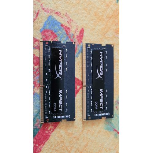 SO-DIMM DDR4 HyperX Impact - 16 GB (2x8 GB) 2666 MHz - CAS 15