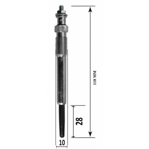 Bougie De Préchauffage - Peugeot 407 2.0 Hdi 136 11/2004-12/2010