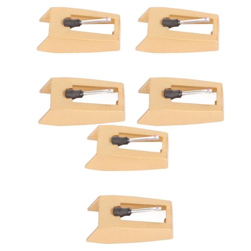 Aiguille De Remplacement Pour Tourne-Disque Professionnel, 6 PièCes, Pour Victrola, Crosley, Ion, Boytone
