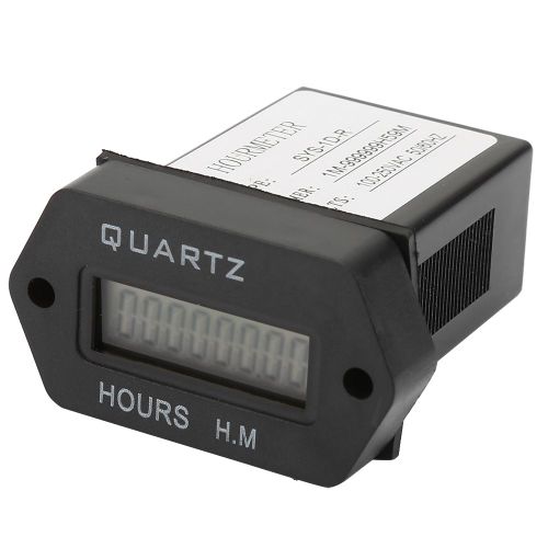 SYS1DR minuterie électronique à affichage numérique industriel compteur de temps d'accumulation 100V250VAC