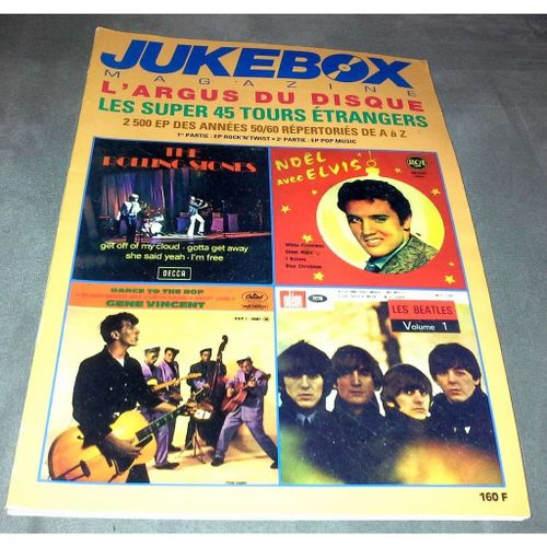 Jukebox Magazine Argus Super 45 Tours Étrangers