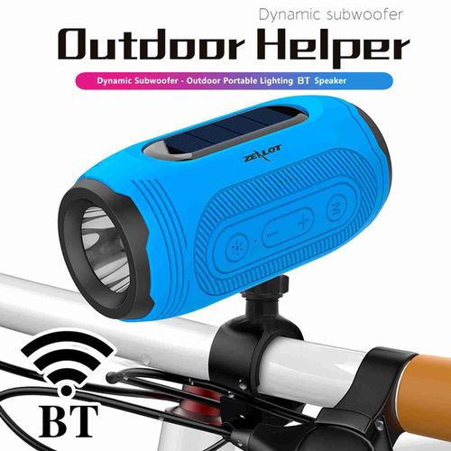 Mini haut-parleur sans fil Bluetooth 5.0, charge solaire, extérieur, Portable, son stéréo clair, basse
