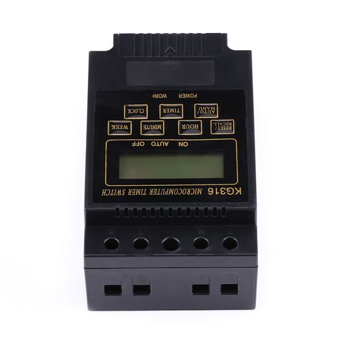 Minuterie numérique LCD, contrôle par micro-ordinateur, relais temporisé Programmable (AC220V)