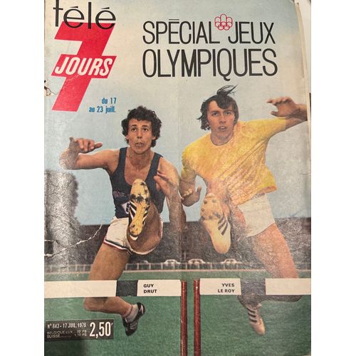 Télé 7 Jours, Numéro 843 Du 17 Juillet 76