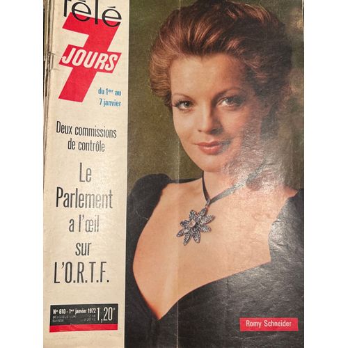 Télé 7 Jours, Numéro 610 Du 1er Janvier 72