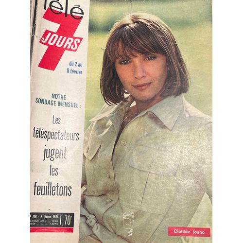 Télé 7 Jours, Numéro 719 Du 2 Février 74