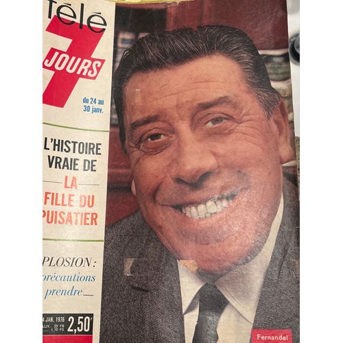 Télé 7 Jours, Numéro 819 Du 24 Janvier 76