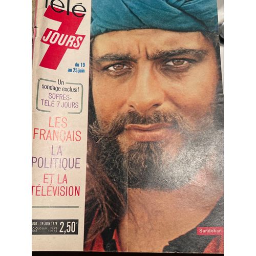 Télé 7 Jours, Numéro 840 Du 19 Juin 76