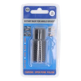 R&acirc;pe rotative M10, m&egrave;che de lime, finition polie noire, foret