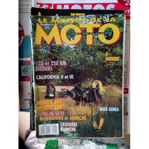 Le Monde De La Moto 153 De 1987 Honda Cbr600,Cbr1000,Moto Guzzi California 3,California 2,Suzuki Rm125,Rm250,Yamaha Xs650,Xj900f Jeaniel Lynx