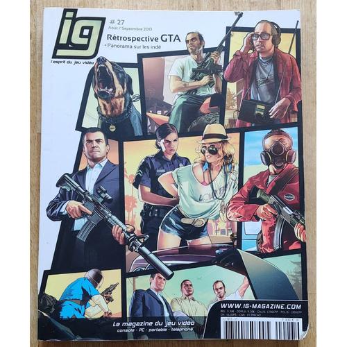 Ig Magazine 27 Rétrospective Gta (Ig Mag N°27) - Dernier Numéro De La Revue