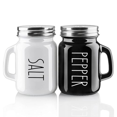 Ensemble De Sali¿¿Res Et Poivri¿¿Res De Ferme, 4 Oz Mignon Sali¿¿Re Poivri¿¿Re, D¿¿Cor De Cuisine De Ferme Moderne