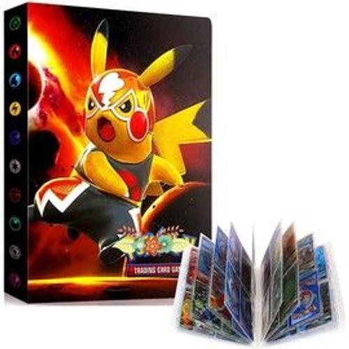 Classeur Carte Pokemon, Album Carte Pokemon, Livre De Protection Cartes  Porte Carte Classeur, Cartes à Collectionner, 30 Pages Capacité De 240  Cartes