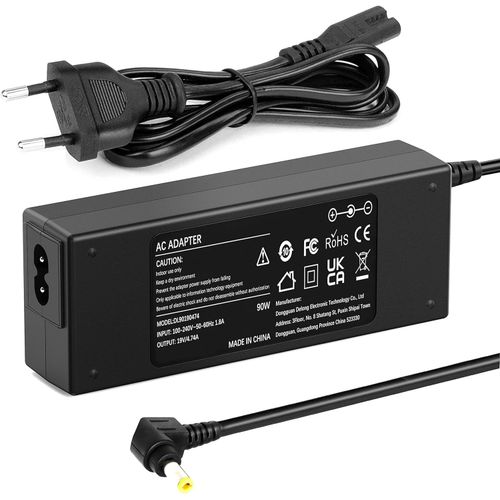 Chargeur pour ordinateur portable Toshiba Satellite C50 C660 C655 C850 C855 C855D L750 L755 L850 ASUS A53S F550C F551C F555L F555C X550C X551C EXA11C 208EH. EXA0904YH Connecteur 19 V 474 A 55 x 25 mm