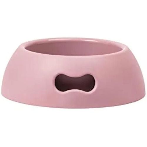 United Pets Pappy - Bol Grand Pour Chien Respecteoux De La Nature Design Italien Couleur Rose Capacité 2200 Ml