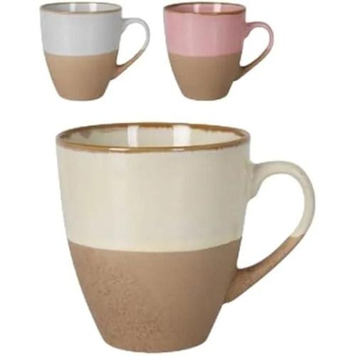 Tasse - La Mediterránea - Anelo - 550 Ml - Céramique - Multicolore - 24 Unités