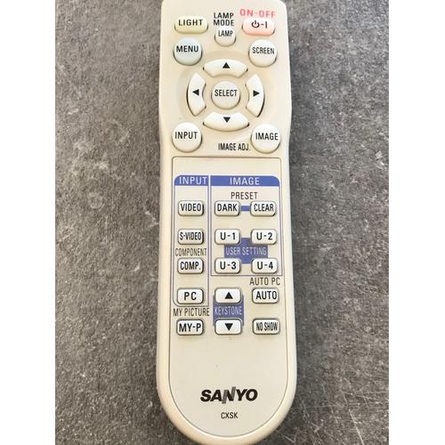 télécommande d'origine CXSK pour les cortors PLV-Z1X Sanyo