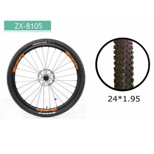 Trade Shop - Pneu Roue Pneu Vélo Vélo Mtb Pneu 24 × 1.95 Zx-8105