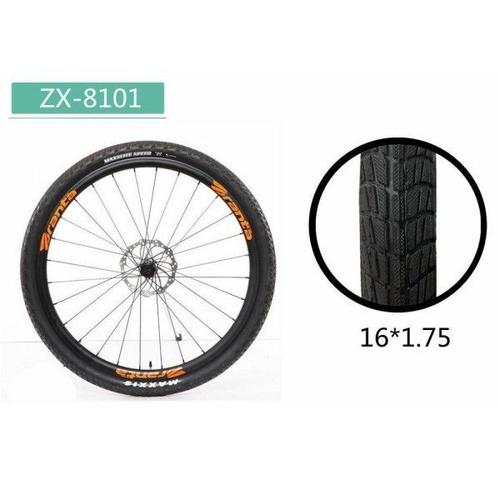 Trade Shop - Roue Pneu Pneu Vélo Mtb Vélo 16×1.75 Zx-8101