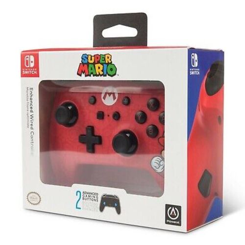 Manette Nintendo Switch Filaire "Super Mario"