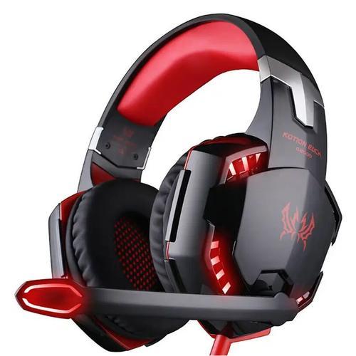 Casque De Jeu G2000 - Plongez Au Coeur De L'action Avec Un Son Surround Immersif