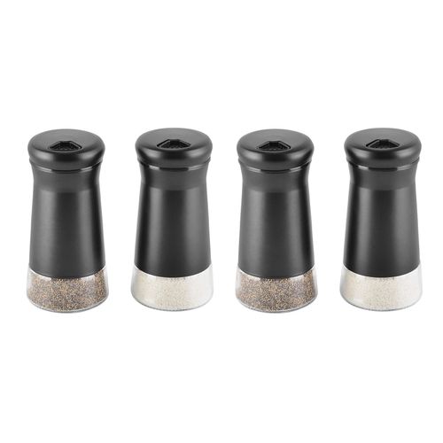 4x Poivri¿¿Res ?Rtrous De Coul¿¿E R¿¿Glables ?L¿¿Gant Distributeur De Sel Et De Poivre En Acier Inoxydable