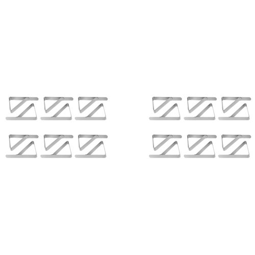 Pinces Pour Nappes,24 Paquets Support De Nappe En Acier Inoxydable Pince De Couvercle De Table Pourmaison/Chapiteau