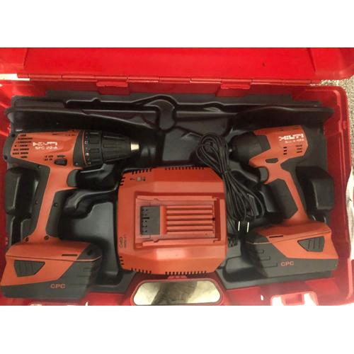 KIT HILTI  VISSEUSE SFCA22  + VISSEUSE À CHOC SID4A22 RECONDITIONNÉ