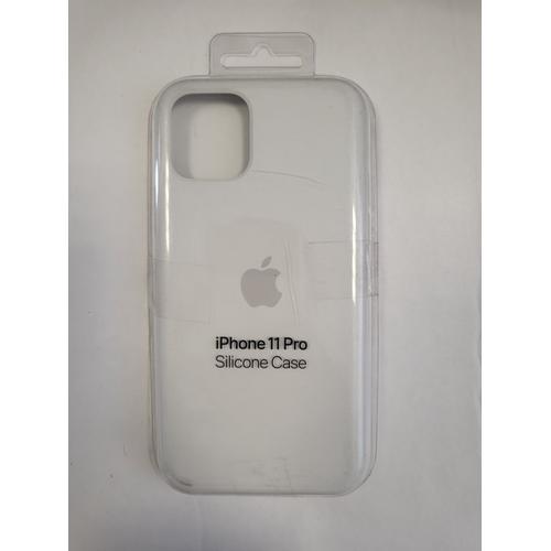 Apple Iphone 11 Pro Silicone Case Blanc