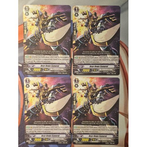 Cardfight!! Vanguard - Bear Down Samurai - Eb08 - 024 - Playset -