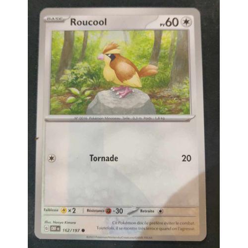 Pokémon Roucool 162 / 197 Ev3 Flammes Obsidiennes