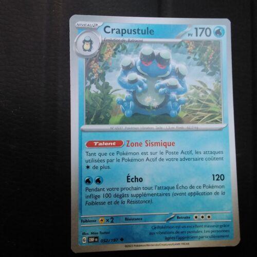 Pokémon Crapustule 052 / 197 Ev3 Flammes Obsidiennes