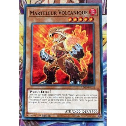 Yu Gi Oh Ld10 Fr052 Marteleur Volcanique