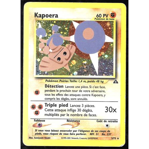 Carte Pokémon Kapoera 3/75 Holo - Neo Discovery Wizards (Vf)