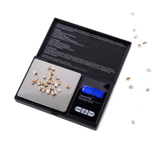 Kcbbe Précision Balance De Cuisine 500 G/0,01 G (7 Unités), Fonction Tare, Balance Numérique Avec Écran Lcd Rétroéclairé, Mini Balance De Poche Pour Cuisine/Cadeau/Voyage/Médical