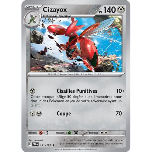 Cizayox - Holo - 141/197 - Flammes Obsidiennes