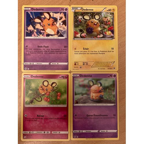(2956) 4x Dedenne (Pokemon)
