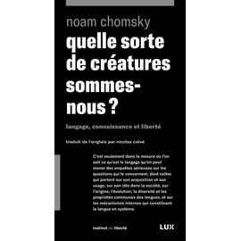 Chomsky Langage Achat neuf ou d occasion pas cher Rakuten