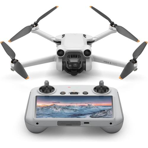 Dji Mini 3 Pro Avec Dji Smart Control - Drone Caméra Léger Et Pliable Avec Vidéo 4k - Comme Neuf (Batterie Supplementaire Offerte)-Dji