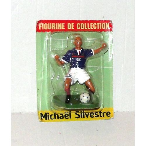 Figurine Football Starlux Atlas En Plomb Michael Silvestre Equipe De France