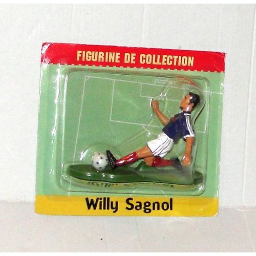 Figurine Football Starlux Atlas En Plomb Willy Sagnol Equipe De France