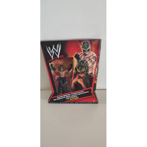 Wwe Superstar Match-Ups Rey Mysterio Panoplie Superstar Figurine Masque Inclus